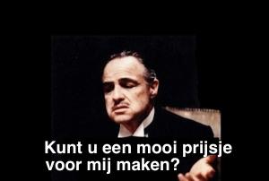 Kunt u een mooi prijsje maken?